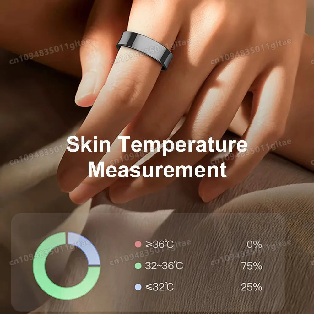 R10 Smart Ring with Charging Case & Activity Tracking