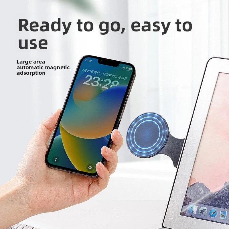 Rotating Magnetic Phone Holder for Laptop & Desk
