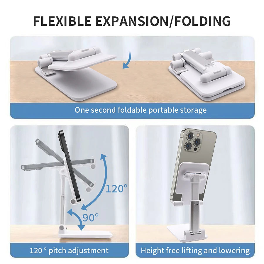 Adjustable desktop phone and tablet stand - product image 4