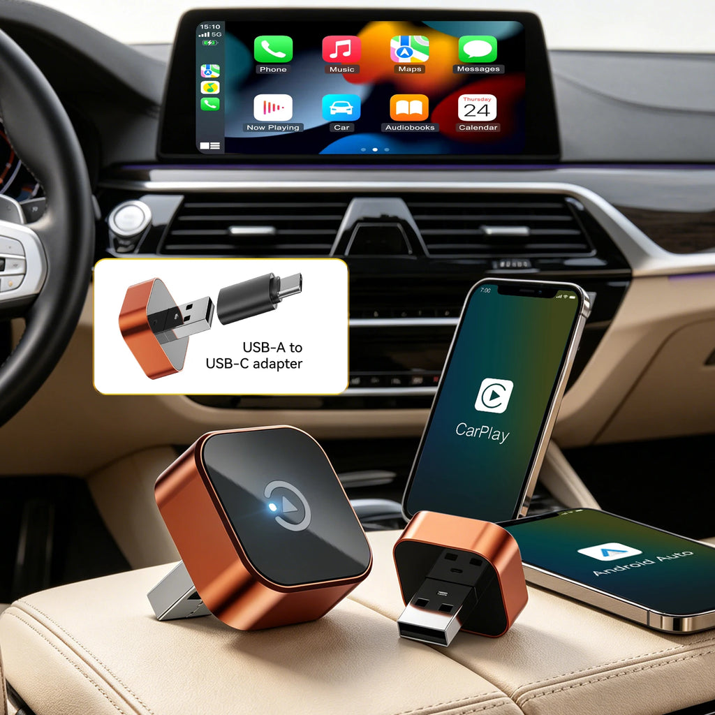 Wireless CarPlay and Android Auto USB-C adapter - product image 2