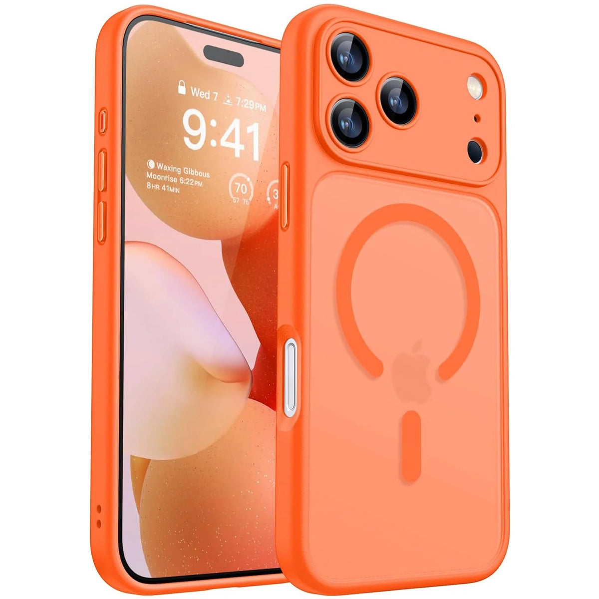 Matte translucent magnetic iPhone case product image - view 12