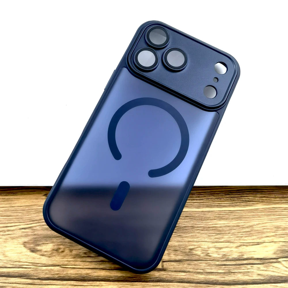 Matte translucent magnetic iPhone case product image - view 10
