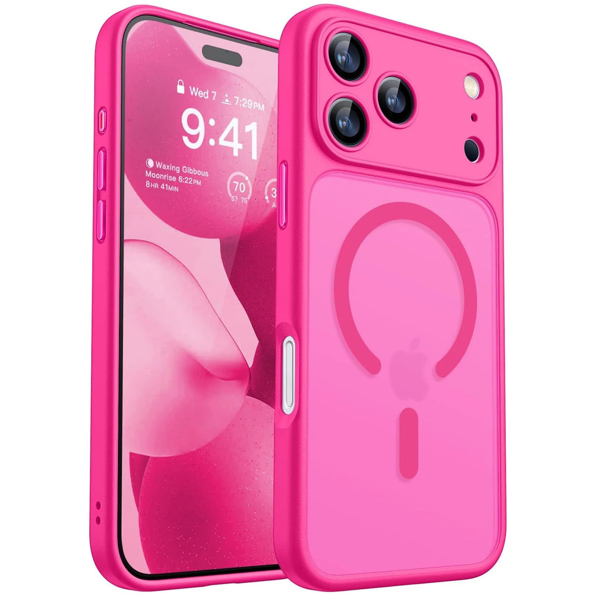 Matte translucent magnetic iPhone case product image - view 14