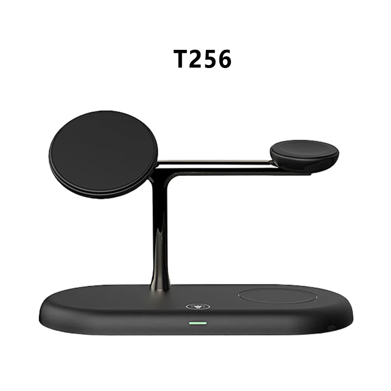 3-in-1 wireless charging station for compatible devices product image - view 6