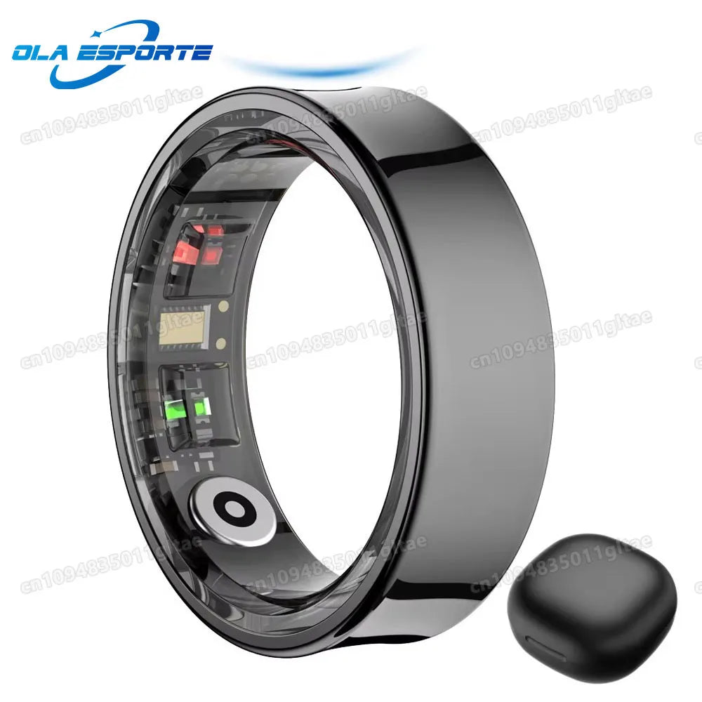 R10 Smart Ring with Charging Case & Activity Tracking