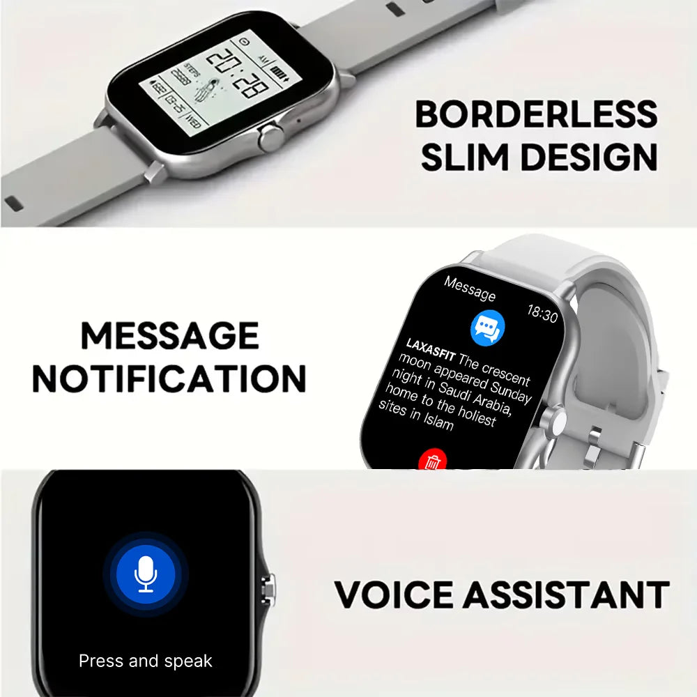 LAXASFIT Bluetooth calling touchscreen smartwatch - product image 6