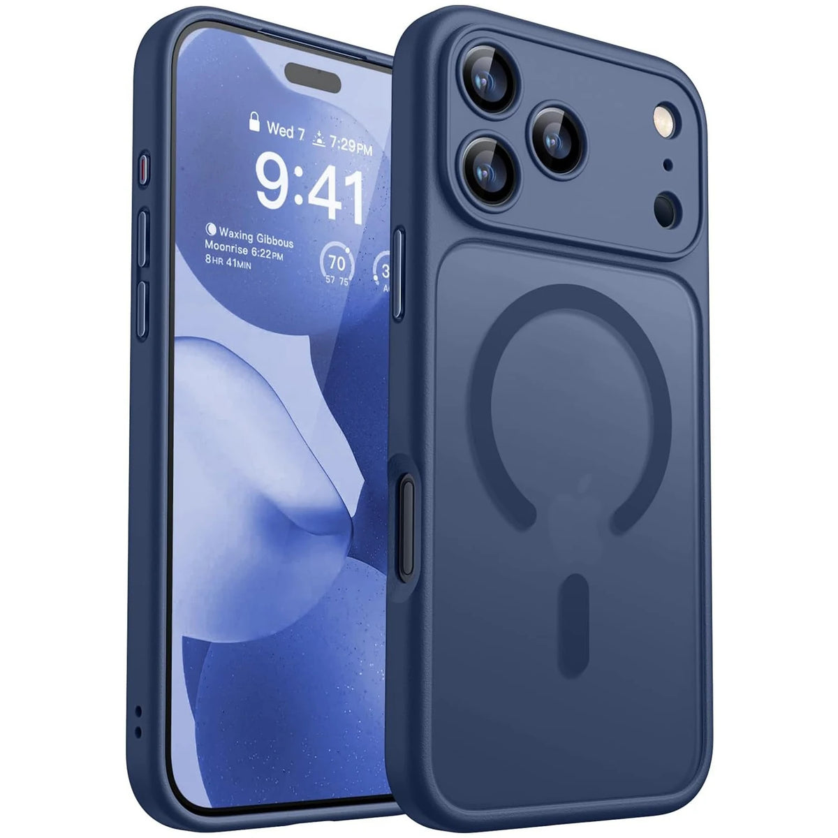 Matte translucent magnetic iPhone case product image - view 8